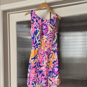 Vibrant Floral Sleeveless Dress
